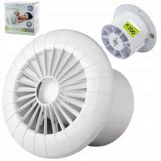 airRoxy KVW011 kúpeľňový ventilátor 100 mm